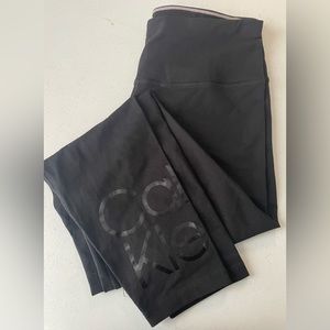 Calvin Klein black leggings